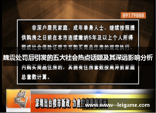 魏震处罚后引发的五大社会热点话题及其深远影响分析